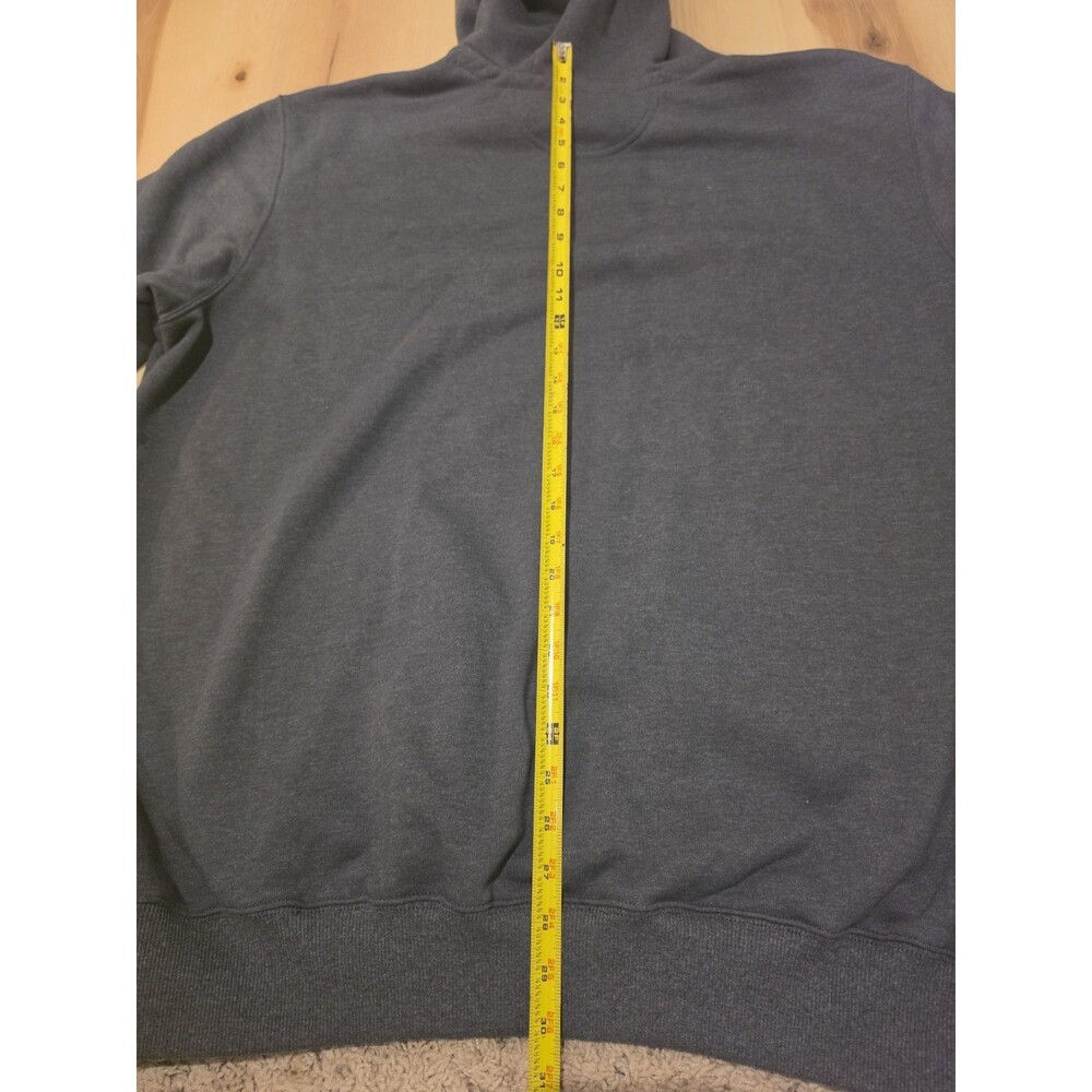 Carhartt Rain Defender Hoodie Mens 2XL Tall Gray Loose Fit Water Repellent EUC - Picture 5 of 5